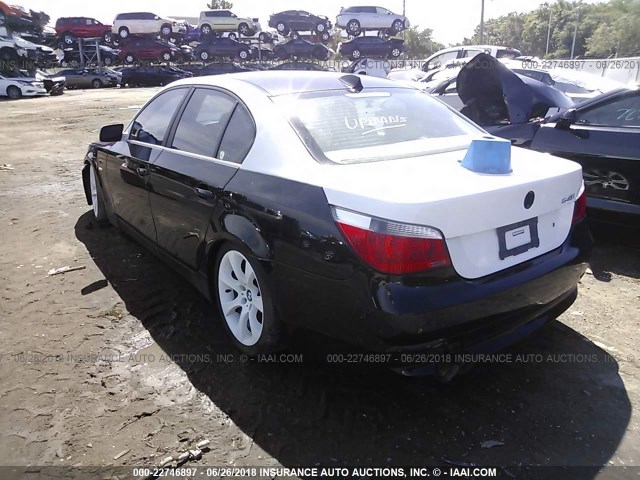 WBANB33554B109134 - 2004 BMW 545 I WHITE photo 3