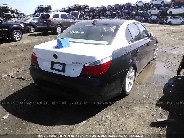 WBANB33554B109134 - 2004 BMW 545 I WHITE photo 4