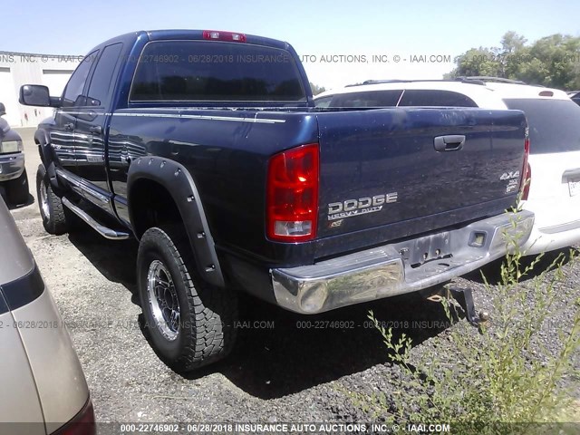 3D7KU28C14G283474 - 2004 DODGE RAM 2500 ST/SLT 蓝色 照片 3
