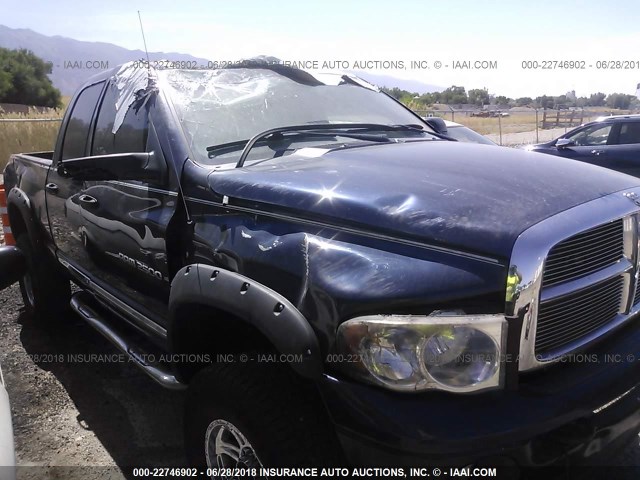 3D7KU28C14G283474 - 2004 DODGE RAM 2500 ST/SLT 蓝色 照片 6