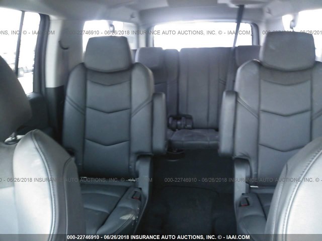 1GYS3HKJ8GR272977 - 2016 CADILLAC ESCALADE ESV LUXURY GRAY photo 8