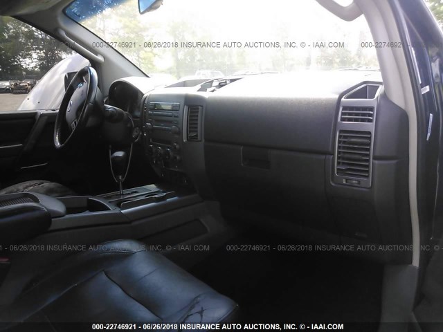 5N1AA08A96N718877 - 2006 NISSAN ARMADA SE/LE Dark Blue photo 5