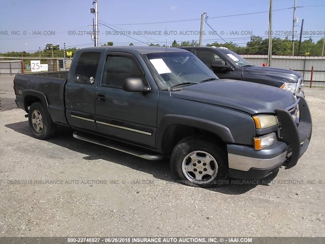 1GCEK19B06Z262647 - 2006 CHEVROLET SILVERADO K1500 GREEN photo 1