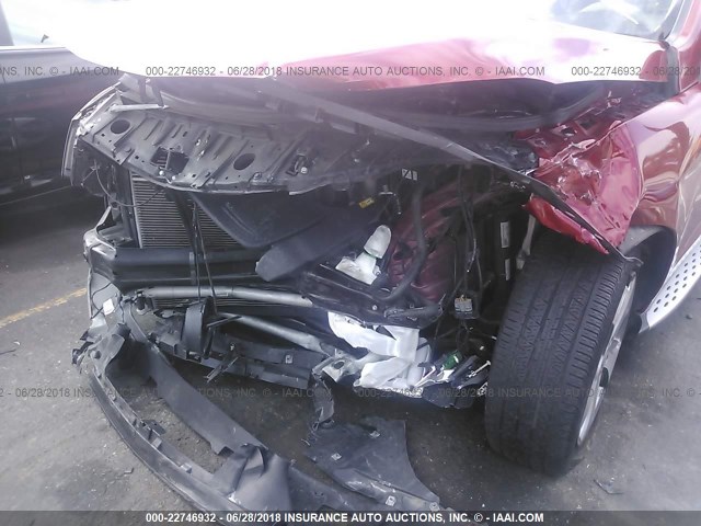 4JGDA5JB0GA779220 - 2016 MERCEDES-BENZ GLE 350 RED photo 6