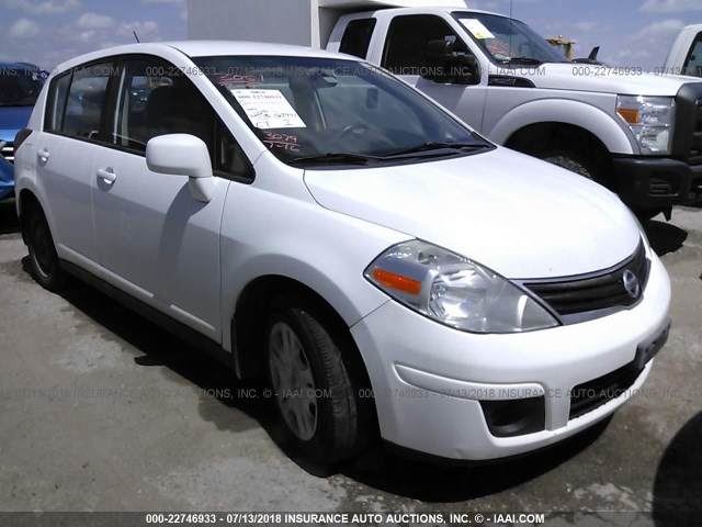 3N1BC1CP2BL440731 - 2011 NISSAN VERSA S/SL WHITE photo 1