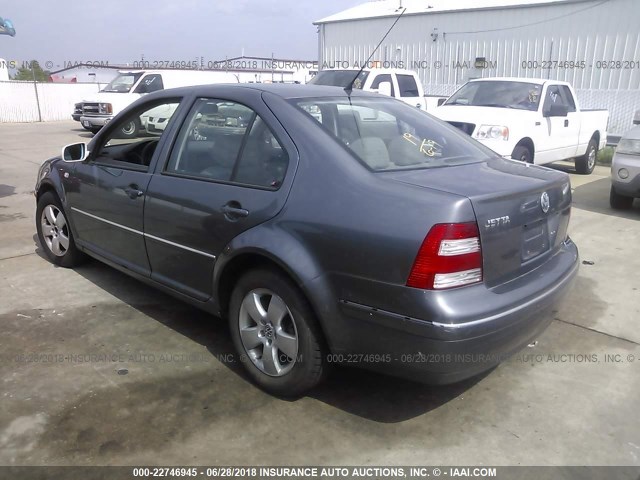 3VWSK69M65M060085 - 2005 VOLKSWAGEN JETTA GLS SILVER photo 3