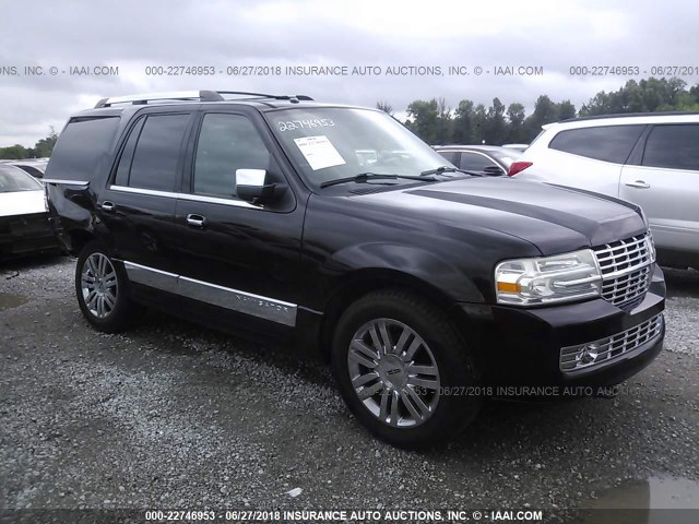 5LMFU28517LJ07604 - 2007 LINCOLN NAVIGATOR BLACK photo 1