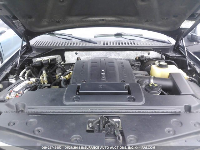 5LMFU28517LJ07604 - 2007 LINCOLN NAVIGATOR BLACK photo 10