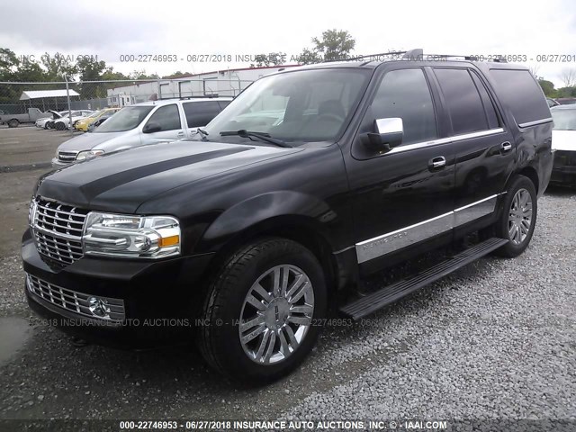 5LMFU28517LJ07604 - 2007 LINCOLN NAVIGATOR BLACK photo 2