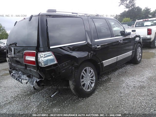 5LMFU28517LJ07604 - 2007 LINCOLN NAVIGATOR BLACK photo 4