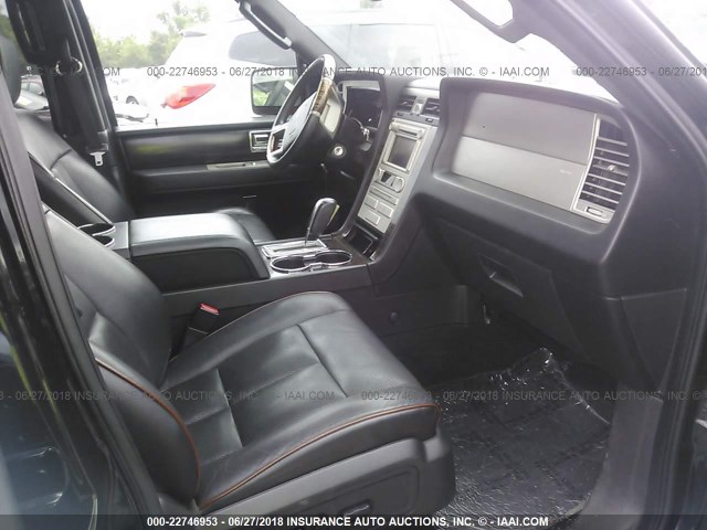 5LMFU28517LJ07604 - 2007 LINCOLN NAVIGATOR BLACK photo 5