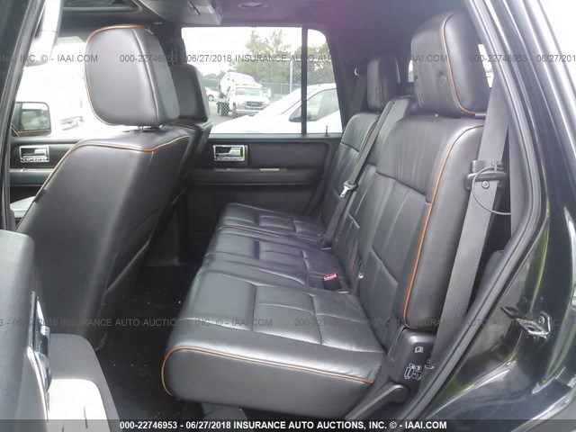 5LMFU28517LJ07604 - 2007 LINCOLN NAVIGATOR BLACK photo 8