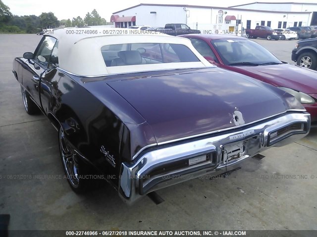 4H67H2H115828 - 1972 BUICK SKYLARK BURGUNDY photo 3