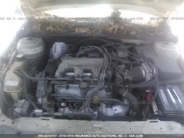 1G1NE52M1WY155616 - 1998 CHEVROLET MALIBU LS 白色 照片 10