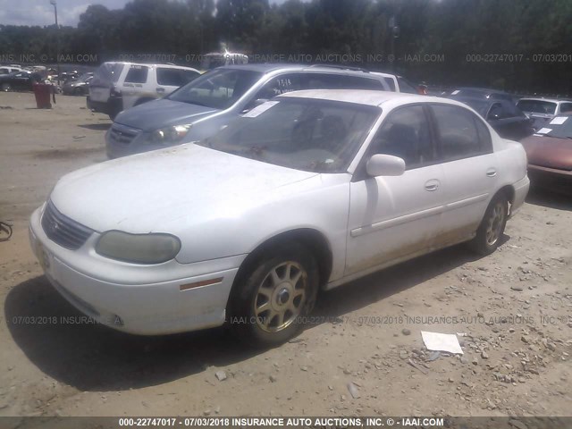 1G1NE52M1WY155616 - 1998 CHEVROLET MALIBU LS 白色 照片 2