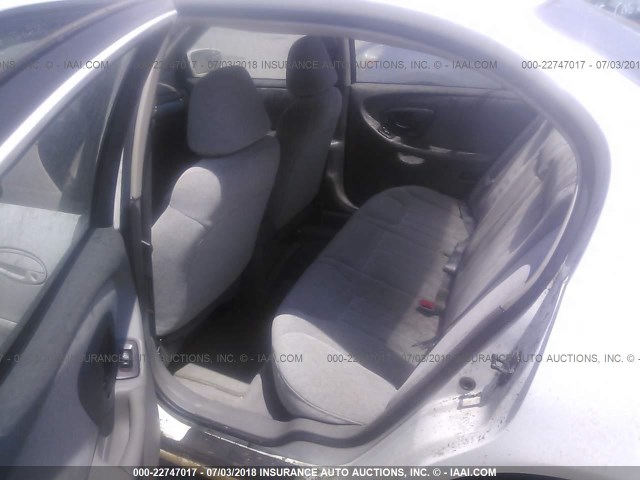 1G1NE52M1WY155616 - 1998 CHEVROLET MALIBU LS 白色 照片 8