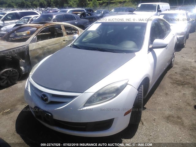 1YVHP81A995M00556 - 2009 MAZDA 6 I WHITE photo 6