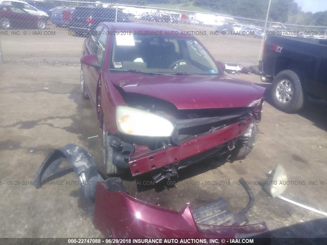 1G1ZT51FX6F287022 - 2006 CHEVROLET MALIBU LT MAROON photo 6