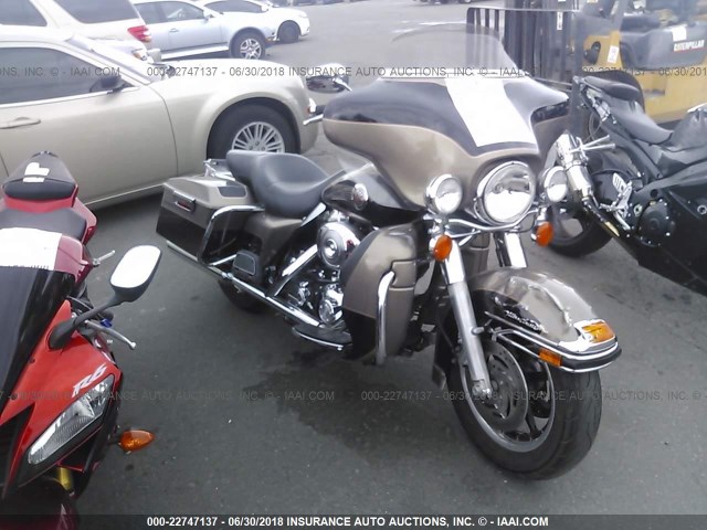 1HD1FCW154Y628050 - 2004 HARLEY-DAVIDSON FLHTCUI GOLD photo 1