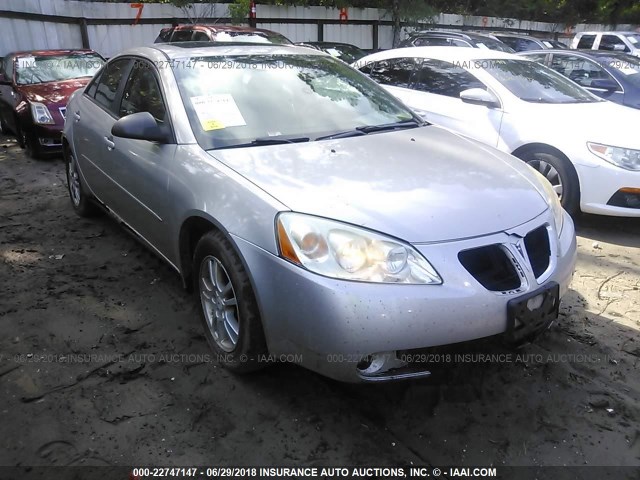 1G2ZG528754113290 - 2005 PONTIAC G6 SILVER photo 1