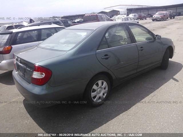 JTDBE32K820039397 - 2002 TOYOTA CAMRY LE/XLE/SE Boz foto 4
