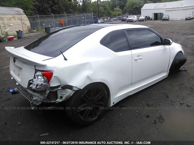 JTKJF5C72D3045172 - 2013 TOYOTA SCION TC 白色 照片 4