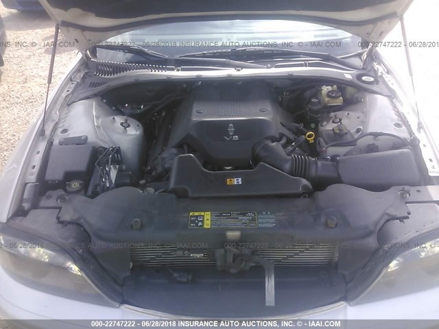 1LNFM87A36Y638647 - 2006 LINCOLN LS 灰色 照片 10