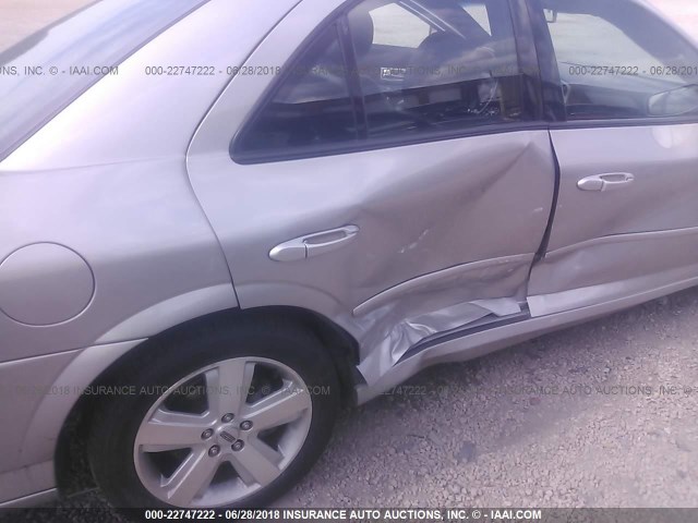 1LNFM87A36Y638647 - 2006 LINCOLN LS GRAY photo 6