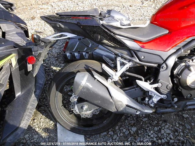 MLHPC4565H5400187 - 2017 HONDA CB500 F RED photo 6