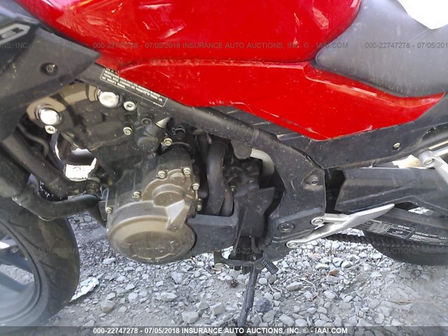 MLHPC4565H5400187 - 2017 HONDA CB500 F RED photo 9