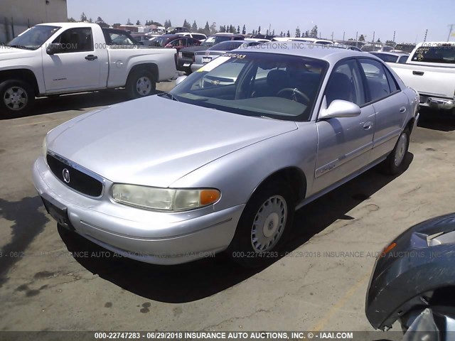 2G4WY55J821125087 - 2002 BUICK CENTURY LIMITED SILVER photo 2