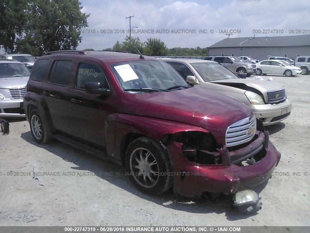 3GNDA13D48S537601 - 2008 CHEVROLET HHR LS MAROON photo 1