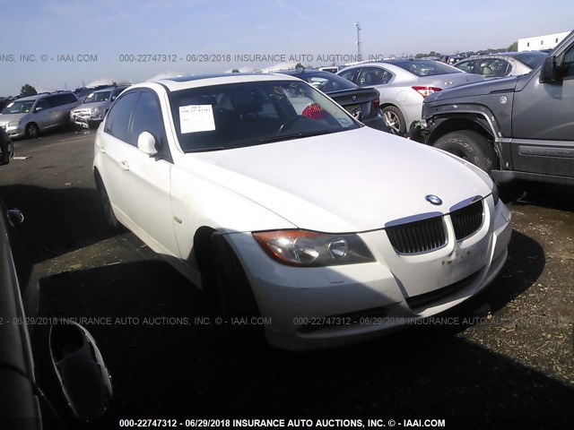 WBAVC73568KX91287 - 2008 BMW 328 XI SULEV WHITE photo 1