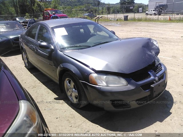 1B3EL46X74N207682 - 2004 DODGE STRATUS SXT GRAY photo 1