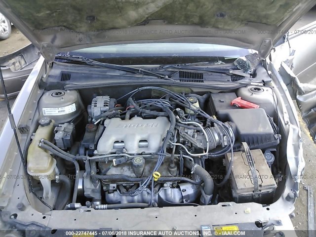 1G1NE52J7Y6104111 - 2000 CHEVROLET MALIBU LS GOLD photo 10