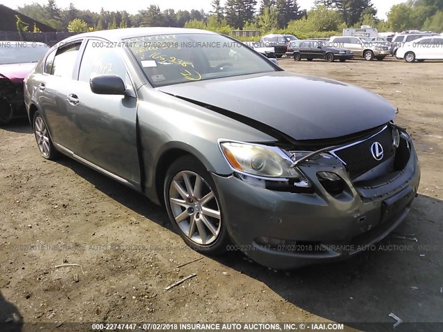 JTHCH96S660013409 - 2006 LEXUS GS GENERATION 200 300 GRAY photo 1