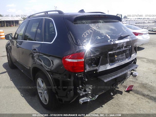 5UXFE83529L310095 - 2009 BMW X5 XDRIVE48I BLACK photo 3