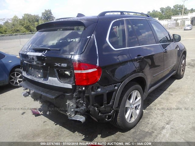 5UXFE83529L310095 - 2009 BMW X5 XDRIVE48I BLACK photo 4