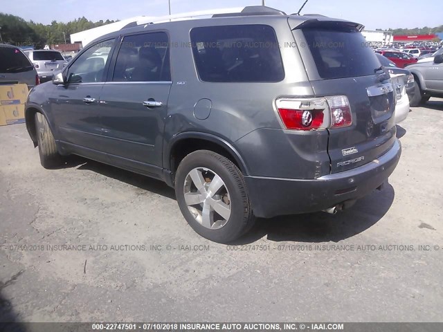 1GKKRRED8BJ211964 - 2011 GMC ACADIA SLT-1 Gris foto 3