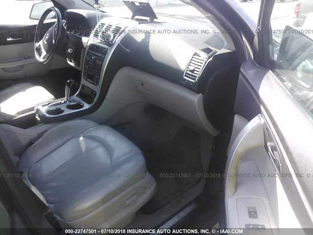 1GKKRRED8BJ211964 - 2011 GMC ACADIA SLT-1 Gris foto 5