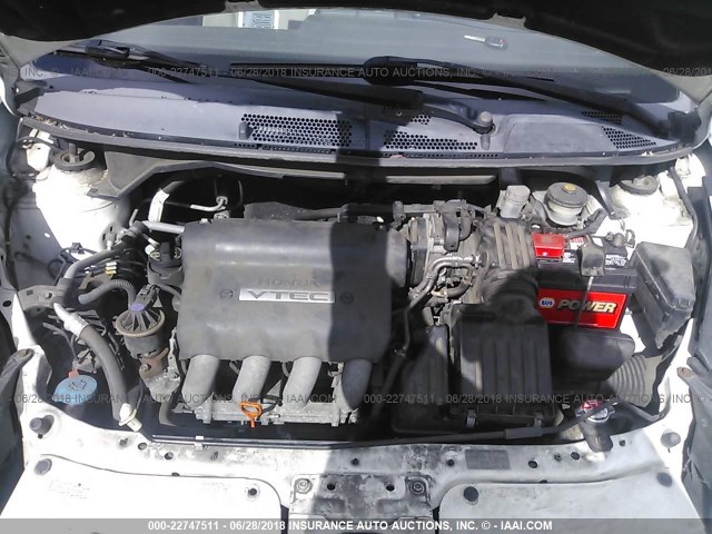 JHMGD37697S059981 - 2007 HONDA FIT S 白色 照片 10