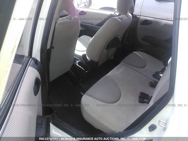 JHMGD37697S059981 - 2007 HONDA FIT S 白色 照片 8