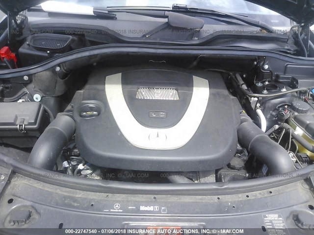 4JGBB8GB5AA534188 - 2010 MERCEDES-BENZ ML 350 4MATIC BLACK photo 10