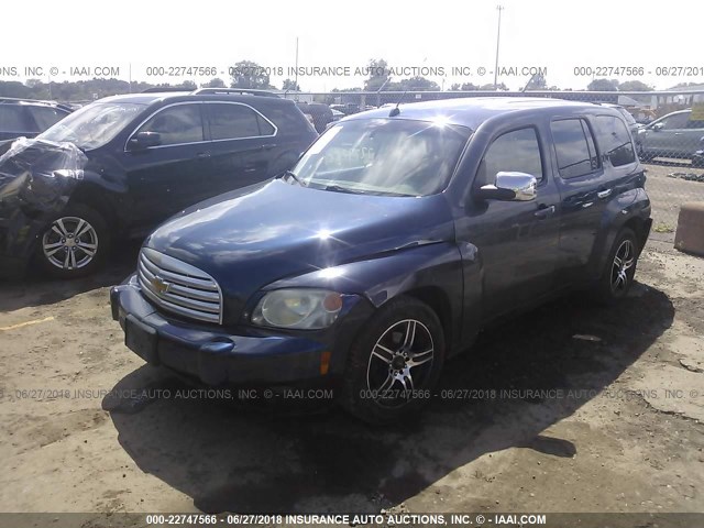 3GNBAADB3AS510075 - 2010 CHEVROLET HHR LS Mavi foto 2