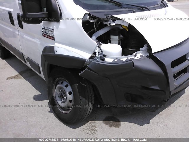3C6TRVAG7HE536305 - 2017 RAM PROMASTER 1500 1500 STANDARD WHITE photo 6