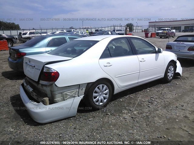 4T1BE32K55U393662 - 2005 TOYOTA CAMRY LE/XLE/SE Ağ foto 4