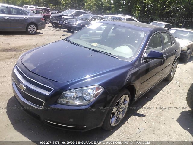 1G1ZH57B79F155961 - 2009 CHEVROLET MALIBU 1LT 蓝色 照片 2