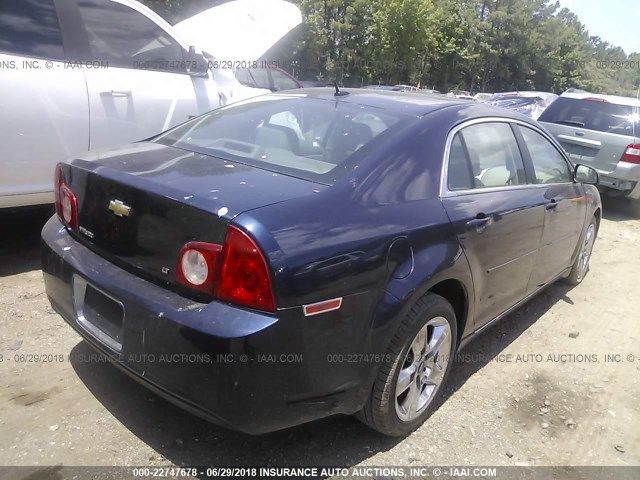 1G1ZH57B79F155961 - 2009 CHEVROLET MALIBU 1LT 蓝色 照片 4