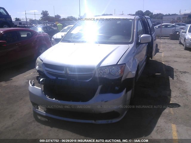 2D4RN3DG9BR602943 - 2011 DODGE GRAND CARAVAN MAINSTREET SILVER photo 6