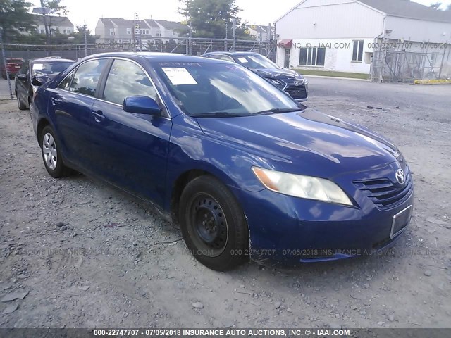 4T1BE46K69U413858 - 2009 TOYOTA CAMRY SE/LE/XLE BLUE photo 1